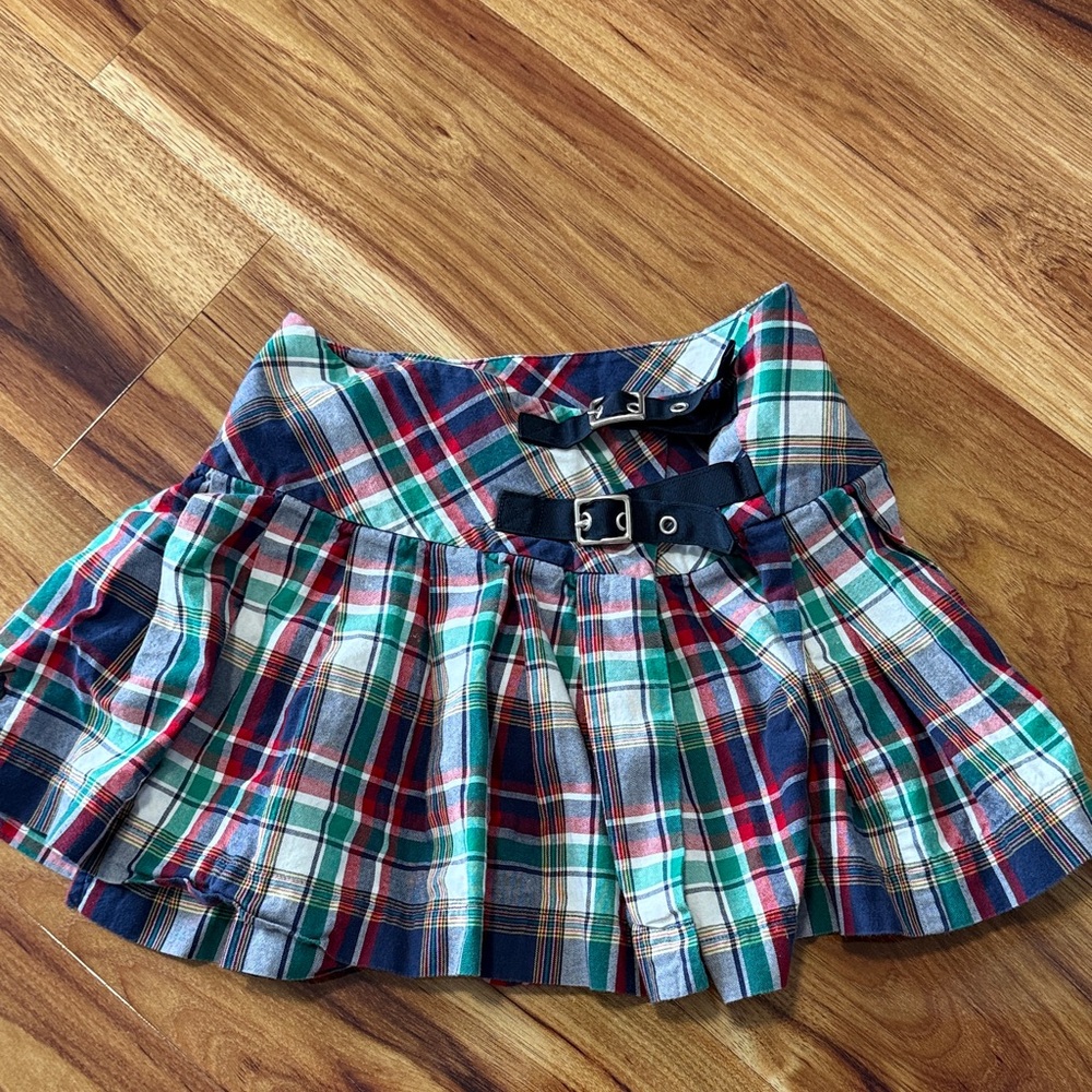 Polo by Ralph Lauren Plaid Skirt - Red, Green, Blue